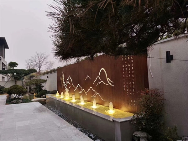 水系水景瀑布