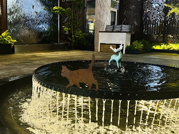 水系水景瀑布
