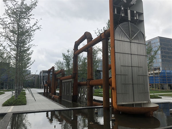 水系水景瀑布