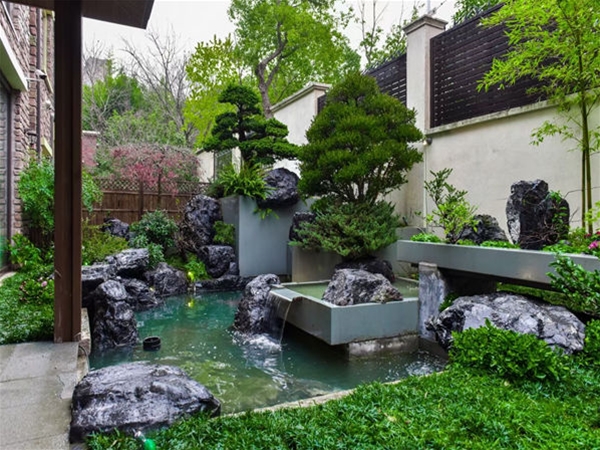 水系水景瀑布