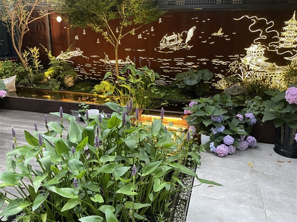 水系水景瀑布